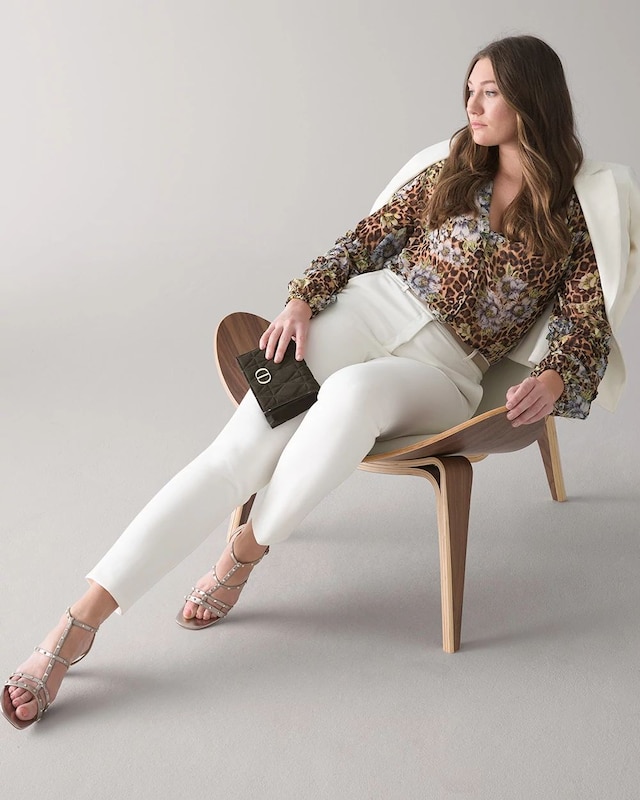 Curvy WHBM? Elle Slim Ankle Comfort Stretch Pant