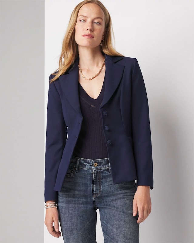 WHBM? Petite 3-Button Signature Blazer