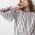 Margo Stripe White