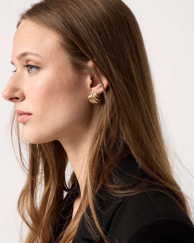 Sculptural Knot Stud Earrings