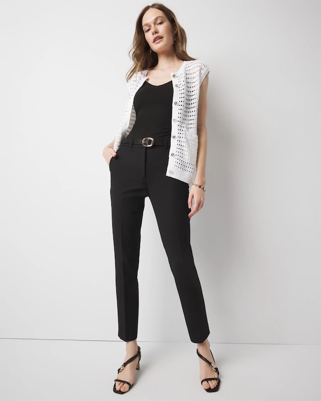 Slim Ankle Comfort Stretch Pants