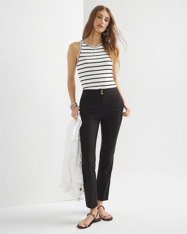 WHBM? Jolie Straight Woven Pants
