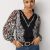Divine Paisley Split Blk
