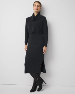 Petite Convertible Sweater Dress