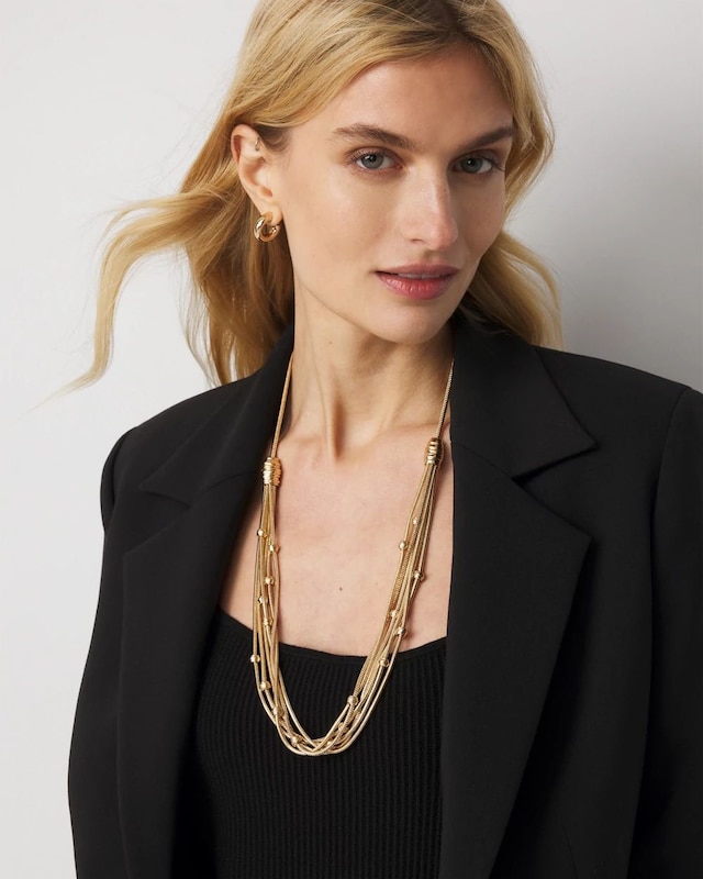 Sculptural Knots Necklace