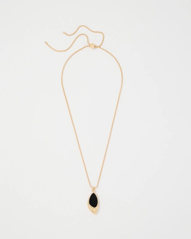 Shell Pendant Adjustable Necklace