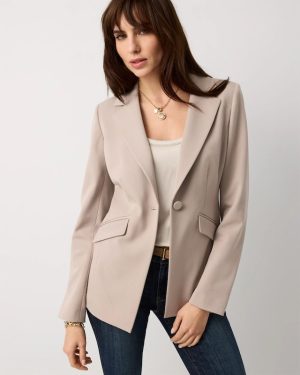 Petite WHBM? One-Button Blazer