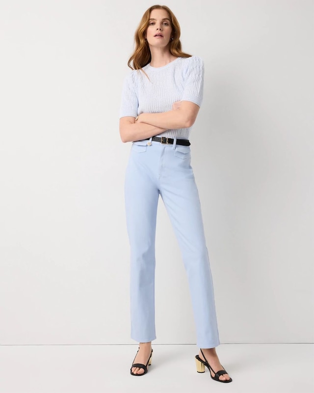Extra High Rise Straight Pant