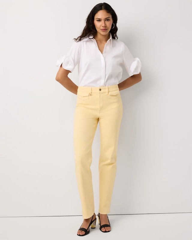 Extra High Rise Straight Pant
