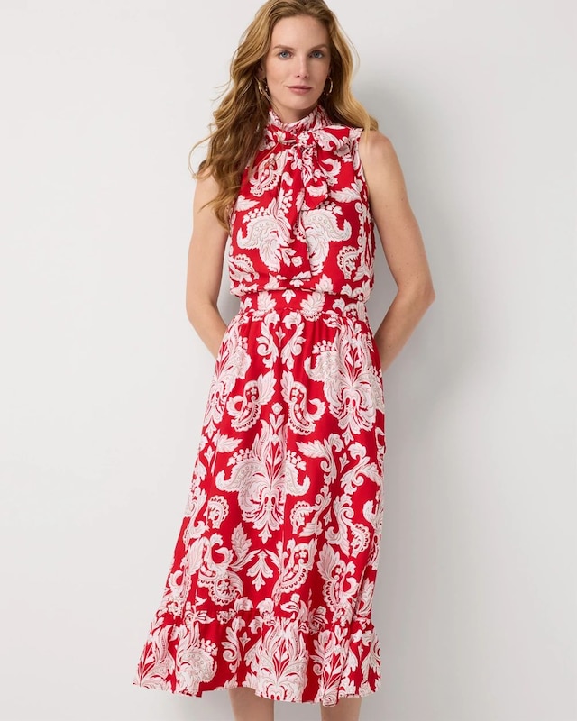 Tiered Midi Skirt