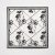 Floral Grid White