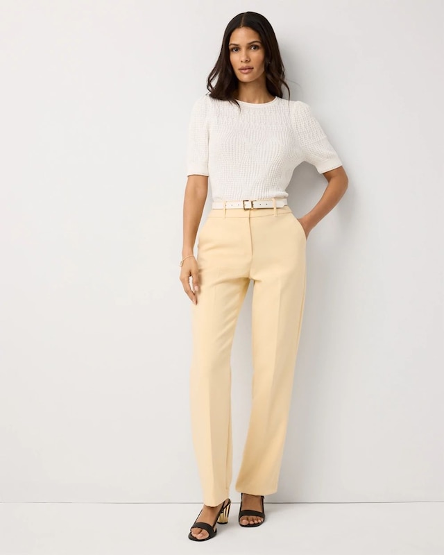Luxe Stretch High Rise Riley Trouser