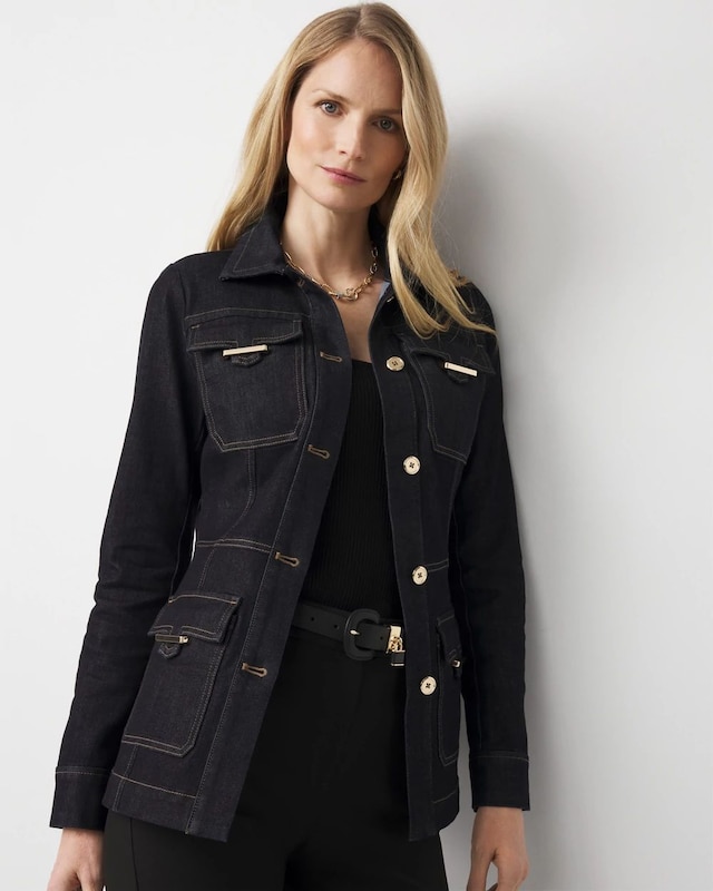 Denim Utility Jacket