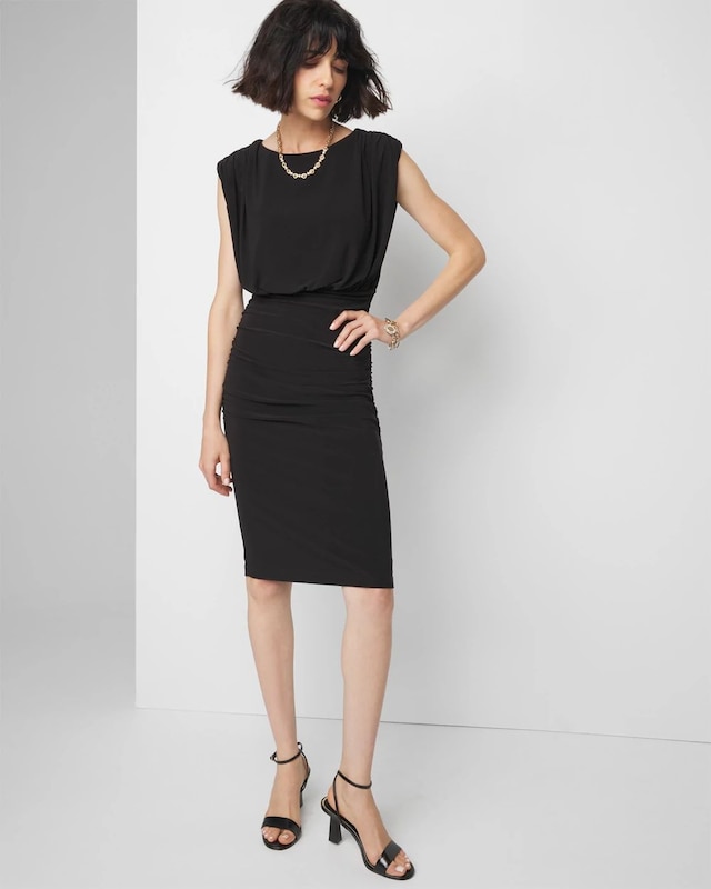Petite Sleeveless Bodycon Dress