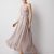 Pink/Silver Lurex/Ecru