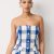 Blue/Pumice Plaid Boucle