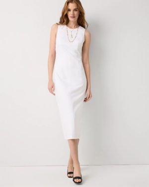 Petite Ponte Sheath Dress