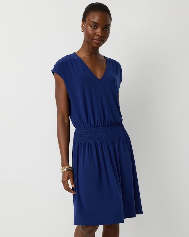 Smocked Waist Dress