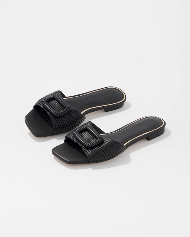 Modern Strappy Slide