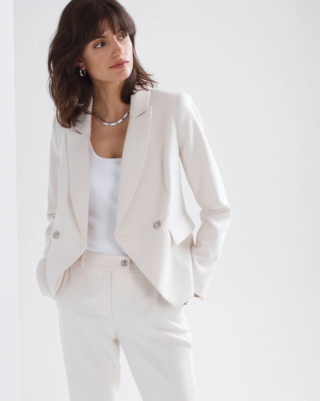 WHBM? Two-Button Studio Blazer