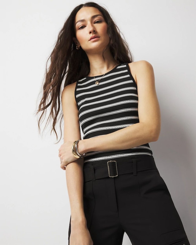 WHBM FORME? Ribbed Stretch Tank