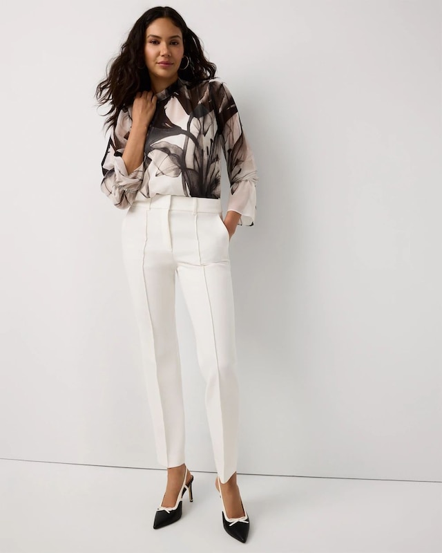 High Rise Zoey Straight Pant
